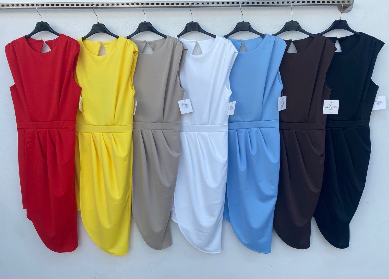 Asymmetrische Jurk Greta