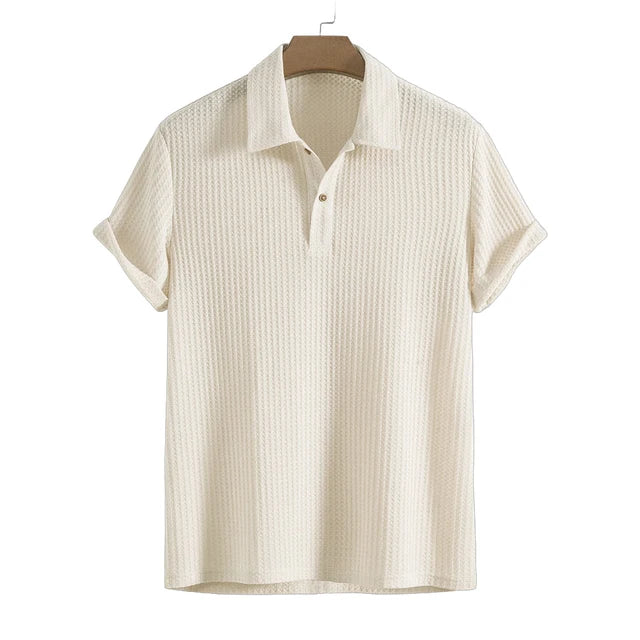 NOIRÉ Jacquard Polo Shirt
