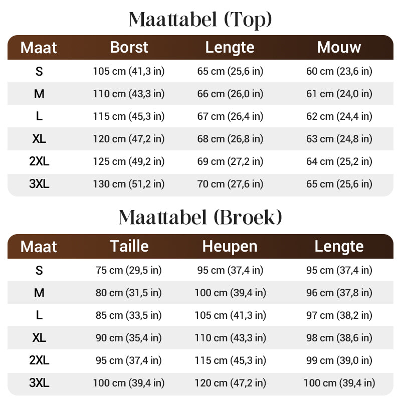 Dames casual set: top en broek met trekkoord