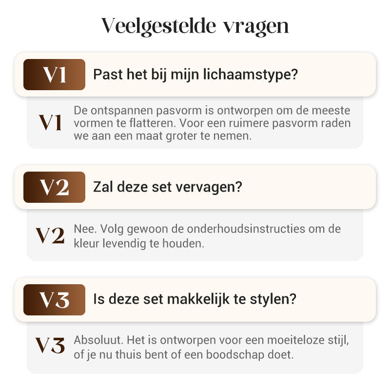 Dames casual set: top en broek met trekkoord