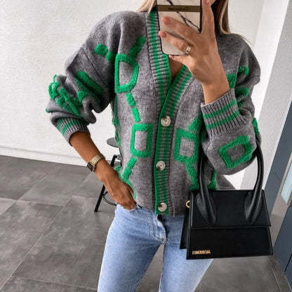 Noire Statement Knit Cardigan