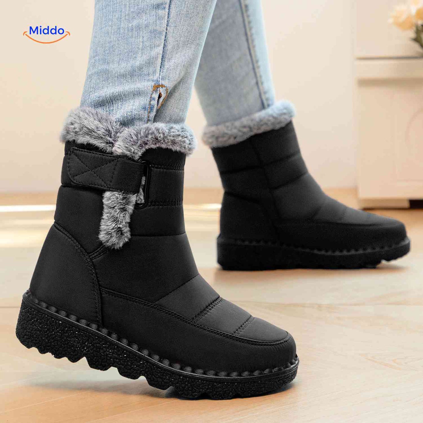 SnowBoots™ Winter Boots - warm gevoerd, antislip & waterafstotend